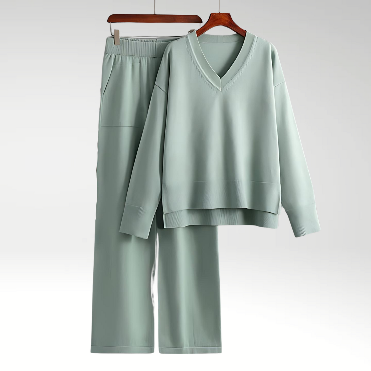 Vive Couture | Luxe Ensemble deux pièces col V
