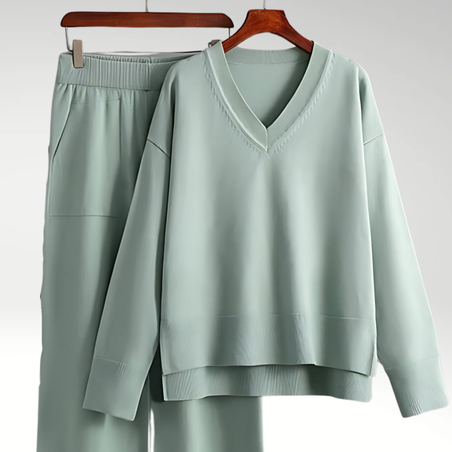 Vive Couture | Luxe Ensemble deux pièces col V