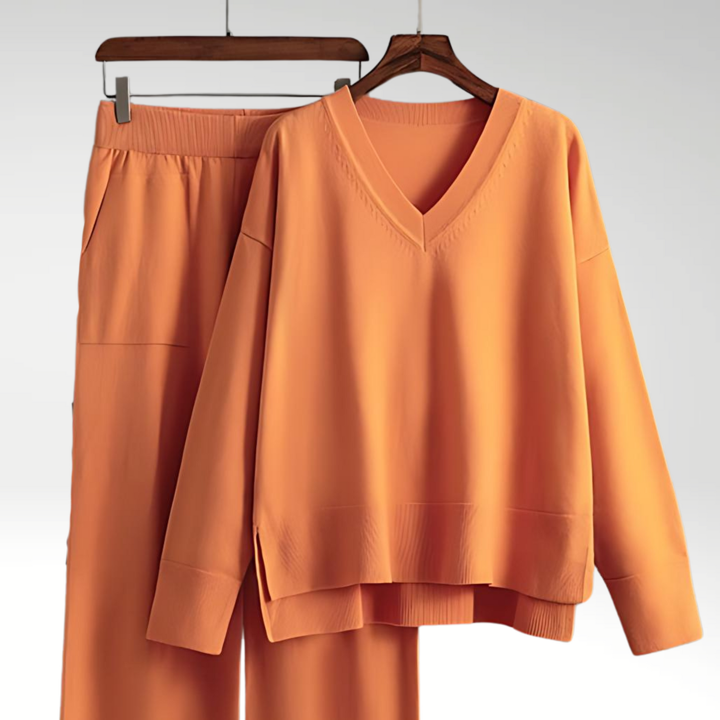 Vive Couture | Luxe Ensemble deux pièces col V