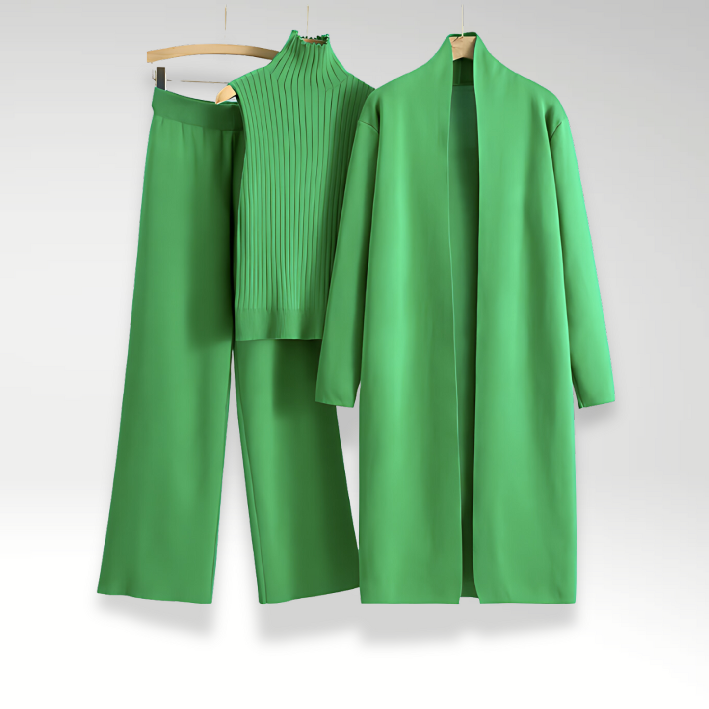 Vive Couture | Ensemble trois pièces en maille Luxe