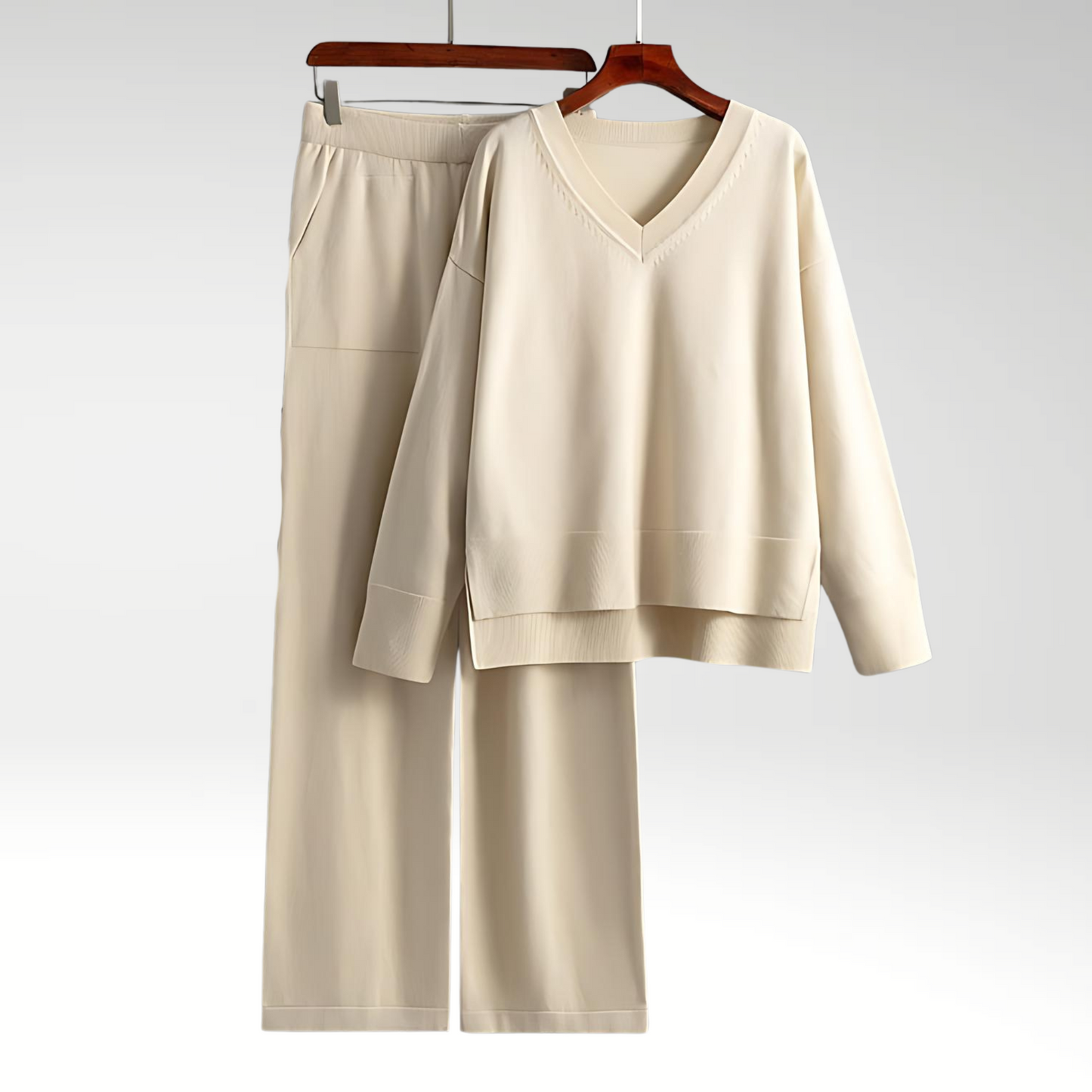 Vive Couture | Luxe Ensemble deux pièces col V
