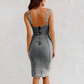 Aurélie | Robe Camisole en Denim Élégante