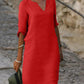 Josette™ | Robe élégante avec décolleté en V